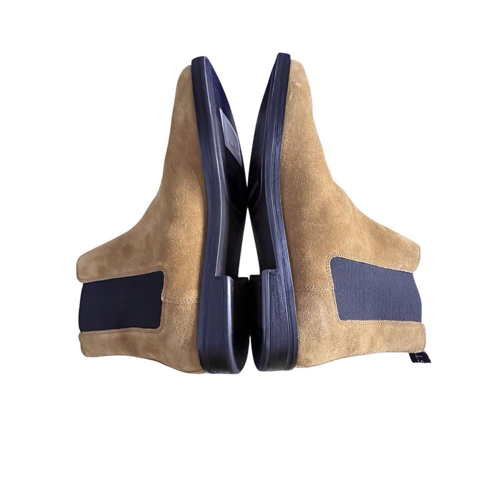 Allsaints Harley Suede Chelsea Boots Men’s Size 46 US 13 Tobacco Gold NEW Tan - Picture 9 of 13